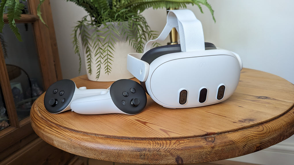 Meta Quest 3 VR Headset & Controllers